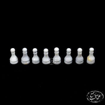 مهره شطرنج سنگی مرمر و جاسپر قرمز - Image 2