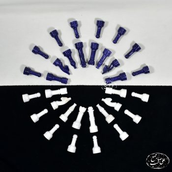 مهره شطرنج سنگی لاجورد و مرمر