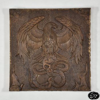 تابلو نرد منبت کاری 60سانتی اسکلت و عقاب