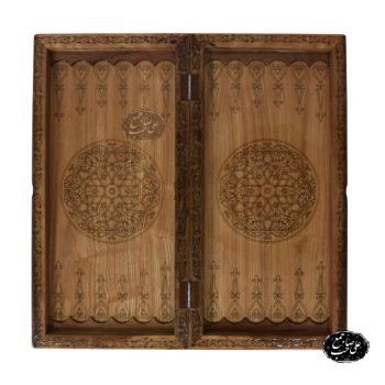 تخته نرد چوبی طرح تذهیب کد 205 - Image 2