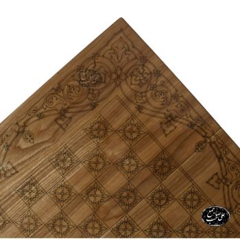تخته نرد چوبی طرح تذهیب کد 205 - Image 4
