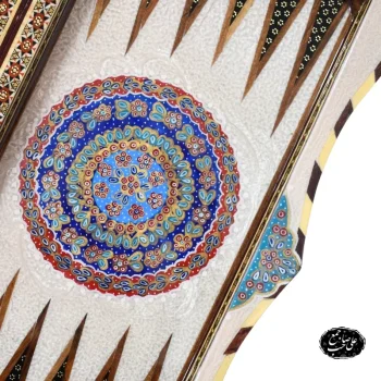 تخته نرد دالبر طرح تمام تذهیب کد160 - Image 5
