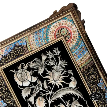 تابلو قلمزنی تشعیر 40*30 سانتیمتر کد 504 - Image 2