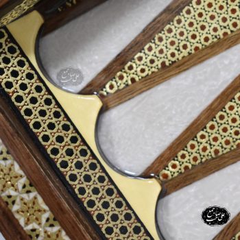 تخته نرد شطرنج و دوز خاتم سه‌کاره - Image 3