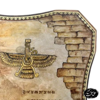 تابلو نقاشی قاب‌خاتم شکوه هخامنشی - Image 5